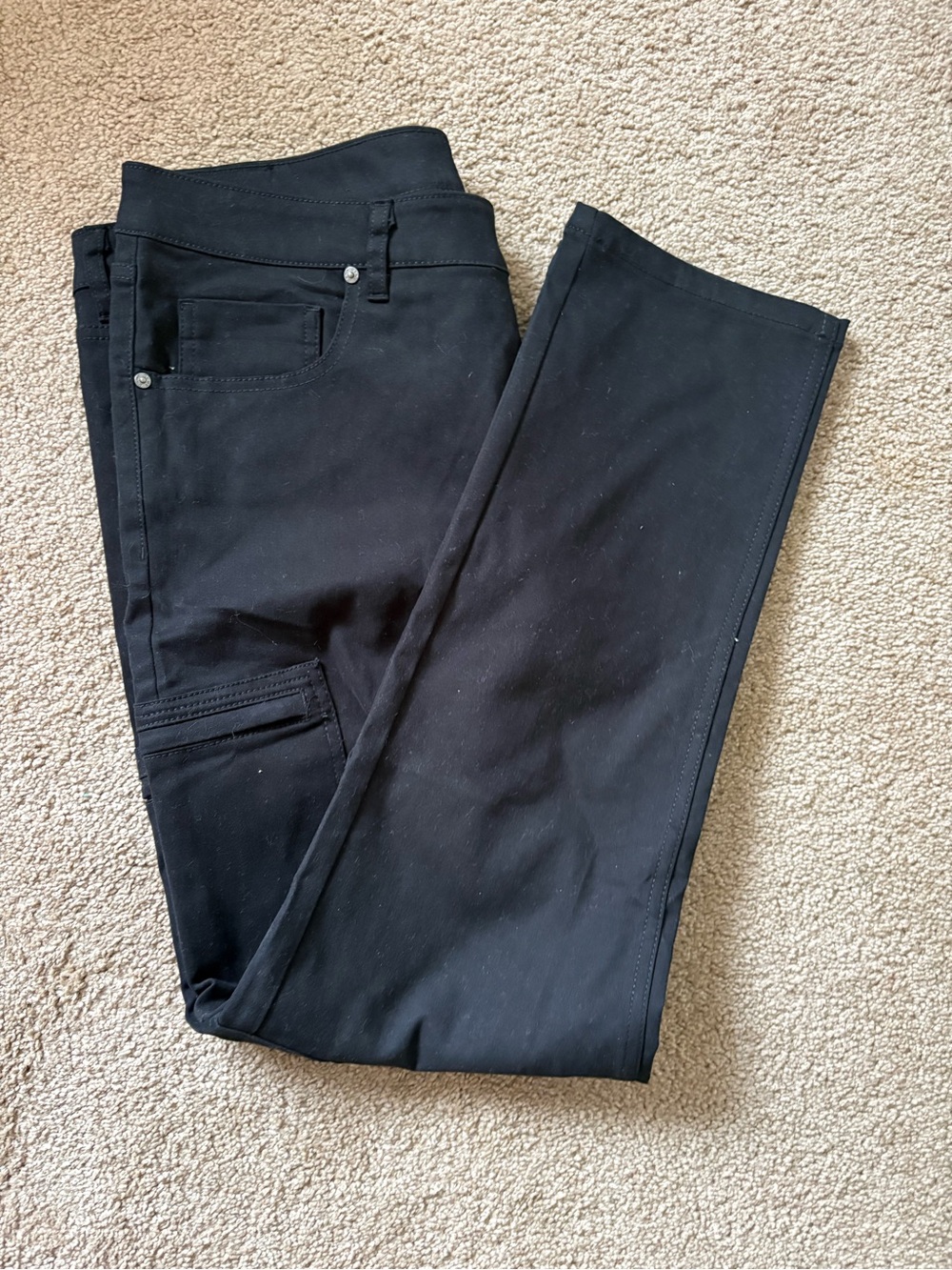 Dkny Black Straight-Leg Jeans